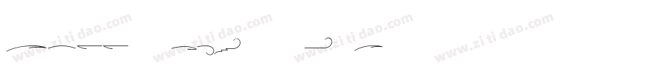 Hillstone swash字体转换